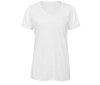 Tee-shirt col v femme tri-blend