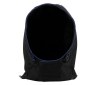 Capuche en softshell avec biais contrasté