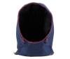 Capuche en softshell avec biais contrasté