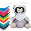 Peluche raton laveur