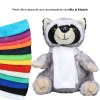 Peluche raton laveur