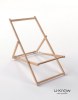 Chaise Longue Personnalisée En Bois