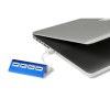 Hub en aluminium de 4 ports USB Leo