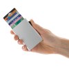 Porte-cartes en aluminium anti RFID C-Secure