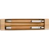 Parure de stylo bille et porte-mine en bambou Darlene