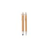 Parure de stylo bille et porte-mine en bambou Darlene