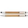 Parure de stylo bille et porte-mine en bambou Darlene
