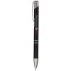 Stylo bille rétractable en aluminium Moneta (encre bleue)