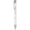 Stylo bille rétractable en aluminium Moneta (encre bleue)
