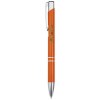 Stylo bille rétractable en aluminium Moneta (encre bleue)