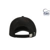Casquette 6 pans mid visor faux suède