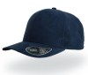Casquette 6 pans mid visor faux suède