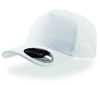 Casquette 5 pans effet nid d'abeille