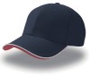 Casquette 6 pans contrastée