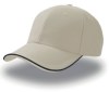Casquette 6 pans contrastée