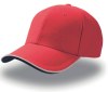 Casquette 6 pans contrastée