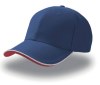 Casquette 6 pans contrastée