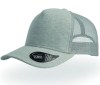 Casquette 5 pans style trucker en jersey