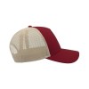 Casquette 5 pans style trucker en coton