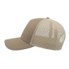 Casquette 5 pans style trucker en coton