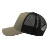 Casquette 5 pans style trucker en coton