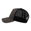 Casquette 5 pans style trucker en coton