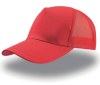 Casquette 5 pans style trucker en coton