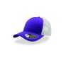 Casquette 5 pans style trucker en coton