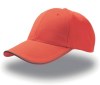 Casquette 6 pans piping réfléchissant