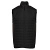Bodywarmer bi-matière matelassé