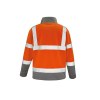 Veste micropolaire haute visibilité