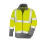 Veste micropolaire haute visibilité