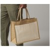 Grand sac en toile de jute