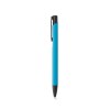 POPPINS. Stylo en aluminium avec finition en caoutchouc