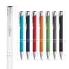BETA SOFT. Stylo en aluminium avec finition en caoutchouc