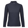 Polo femme ID.001 manches longues