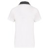 Polo jersey bicolore femme