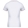 T-shirt maille piquée col V femme