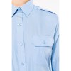 Chemise pilote manches longues femme