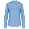 Chemise pilote manches longues femme
