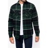 Surchemise à carreaux doublée sherpa homme