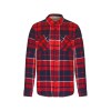 Surchemise à carreaux doublée sherpa homme
