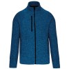 Veste zippée chinée homme