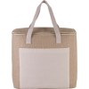 Sac isotherme en jute - grand modèle