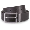 Ceinture en cuir à bord franc - 35 mm