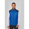 Veste sport bi-matière sans manches unisexe