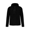 Veste à capuche chinée femme