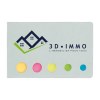 Bloc marque-pages adhesifs (+Tampographie TA31)