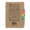 Carnet spirale adhesif / stylo (+Sérigraphie GS21)