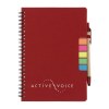 Carnet spirale adhesif / stylo (+Tampographie TA21)